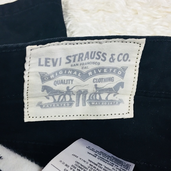 Levi's Original Riveted Size 29x32 Black Jeans - Picture 3 of 7